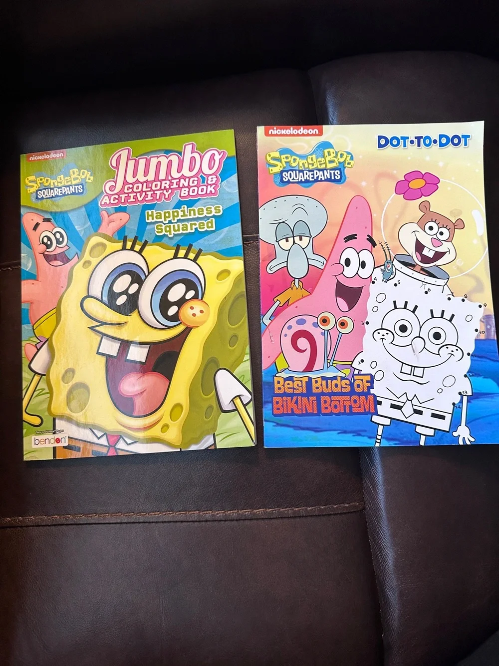 Nickelodeon SpongeBob Set - Jumbo Coloring & Activity and Dot to Dot Books